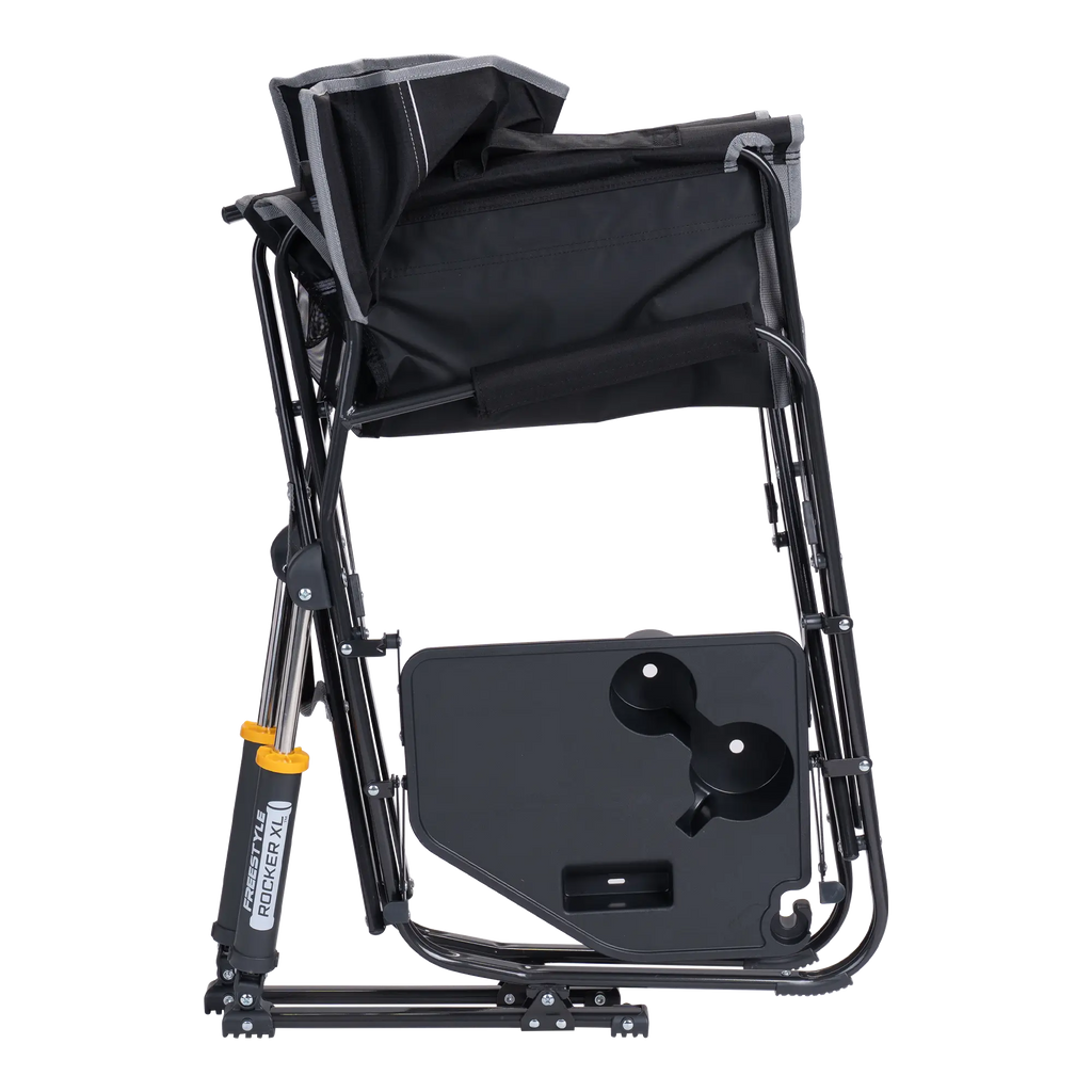 Ultra-Comfortable Freestyle Rocker XL with Side Table - Rocker Chair for Camping & Lawns Detail