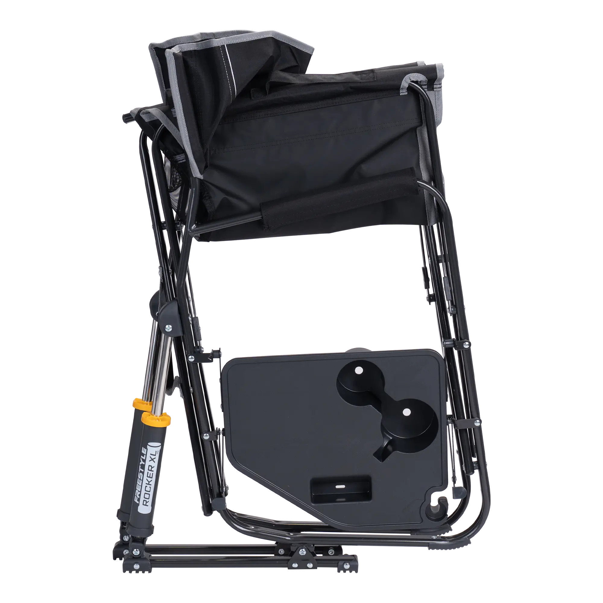 Ultra-Comfortable Freestyle Rocker XL with Side Table - Rocker Chair for Camping & Lawns Detail