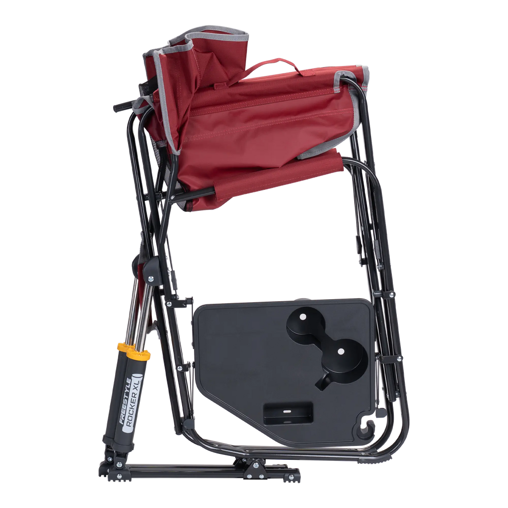 Ultra-Comfortable Freestyle Rocker XL with Side Table - Rocker Chair for Camping & Lawns Detail