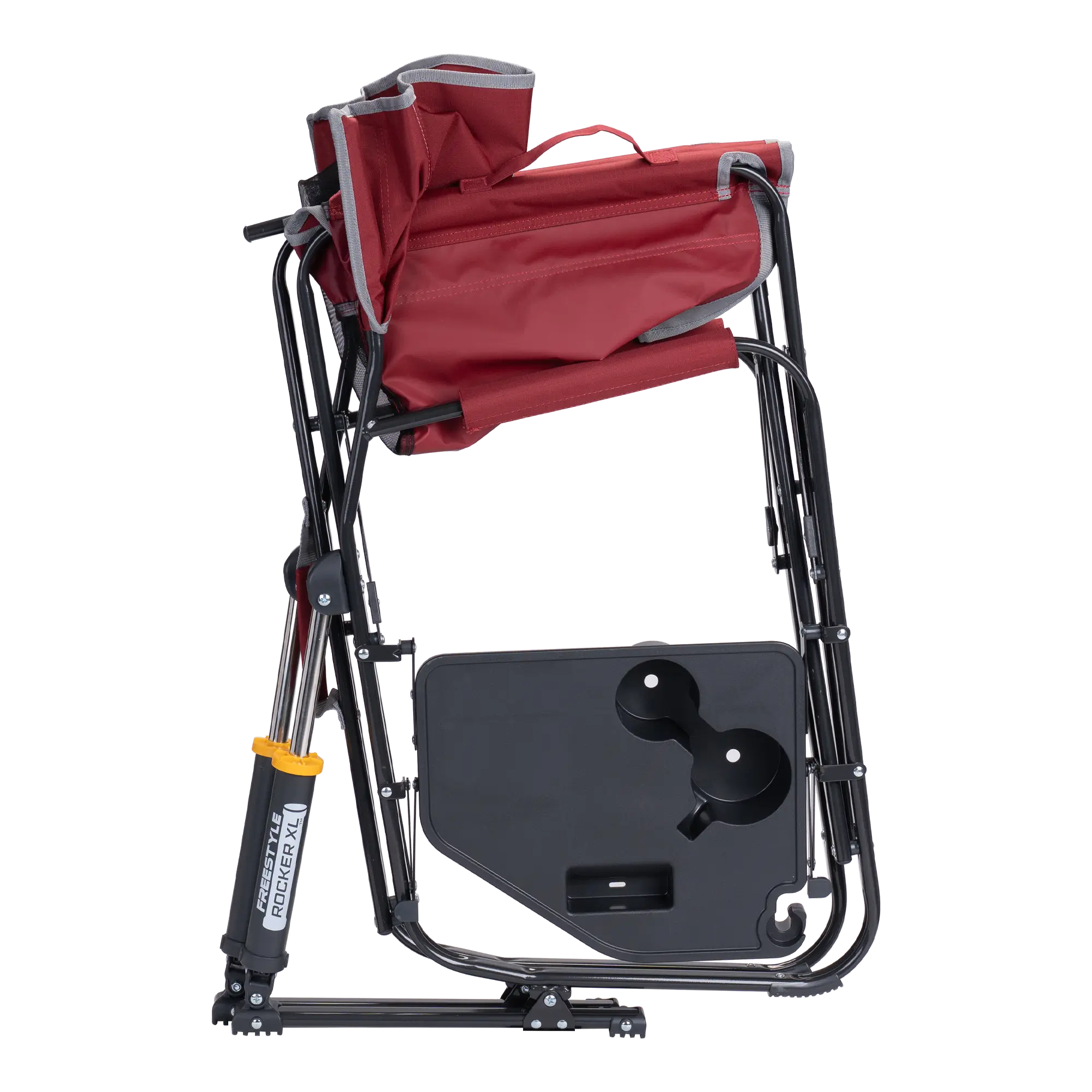 Ultra-Comfortable Freestyle Rocker XL with Side Table - Rocker Chair for Camping & Lawns Detail